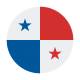 Bandera Panamá circular